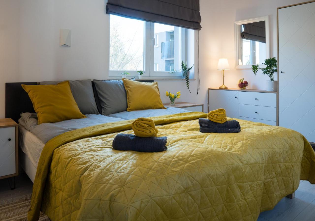 Apartament Sloneczny Kamienica Grochow With Free Parking 华沙 外观 照片
